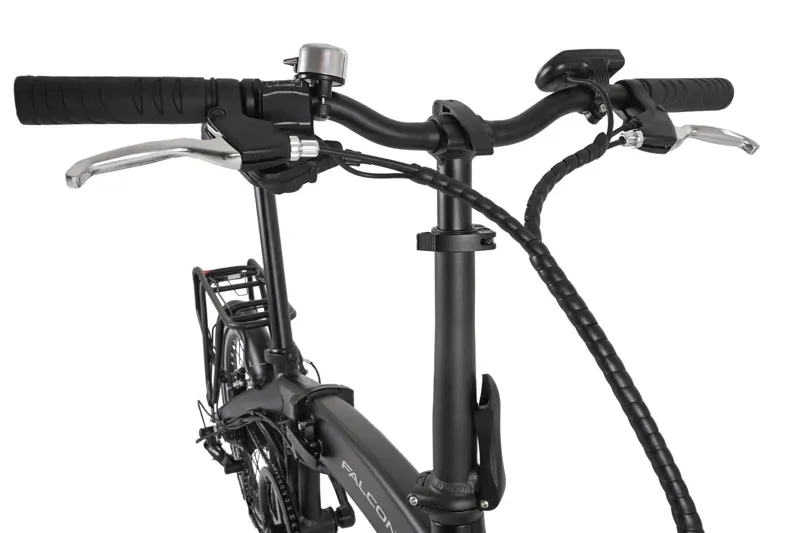 Falcon Flow Electric Folding Bike Black one size-4