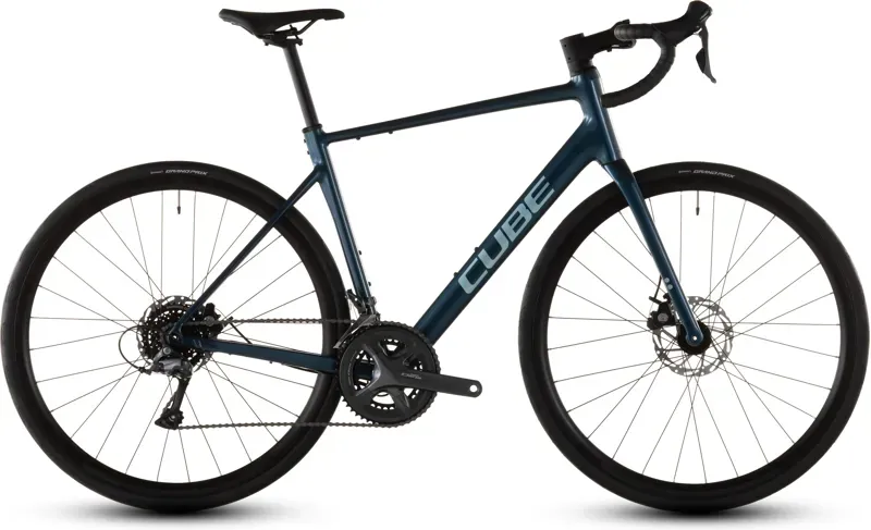 Cube Attain Pro Road Bike in Nautica/Prism