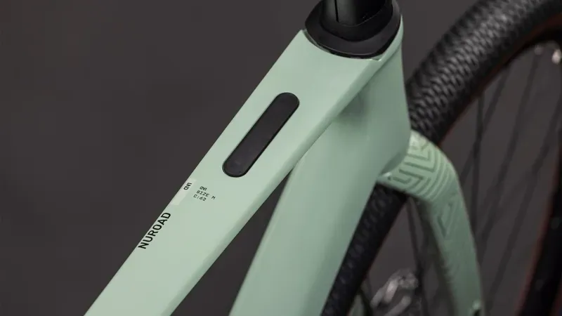 Cube Nuroad C:62 One Road Bike In Aloe Green/Black-2