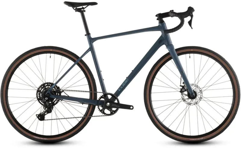 Cube Nuroad One Gravel Bike in Grove Green/Black