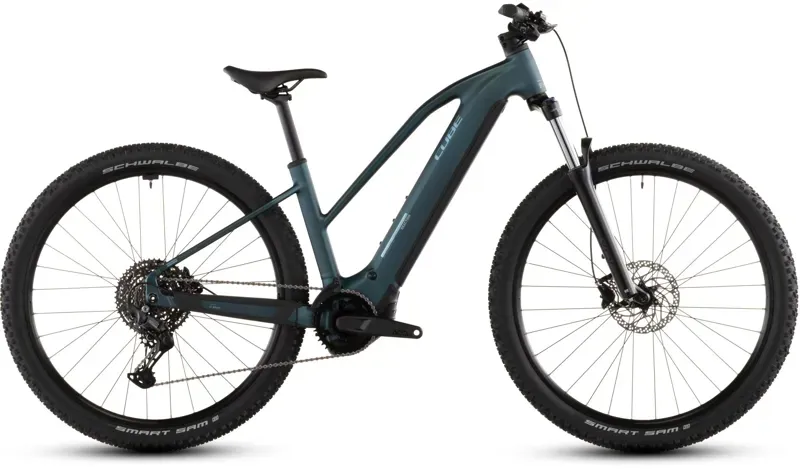 Cube Reaction Hybrid One 600 E-MTB in Royal Green/Prism-2