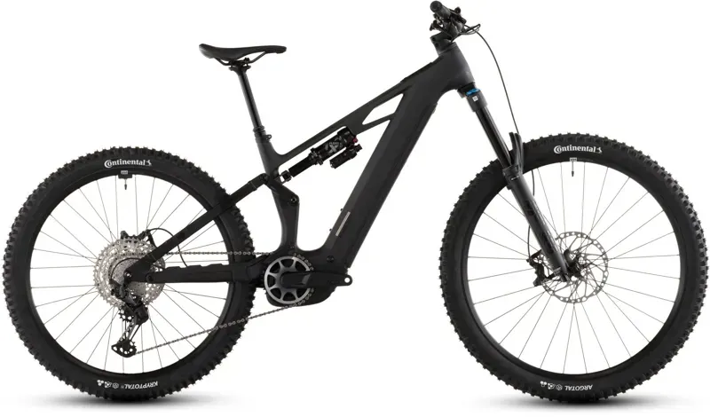 Cube Stereo Hybrid One77 HPC SLX 800 E-MTB in Blackline