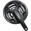 Shimano Altus FC-M311 42/32/22-tooth 175mm Crankset in Black