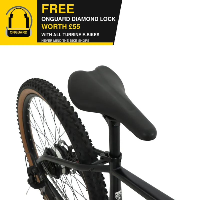 Falcon Turbine 27.5-inch Electric Mountain Bike in Black-6