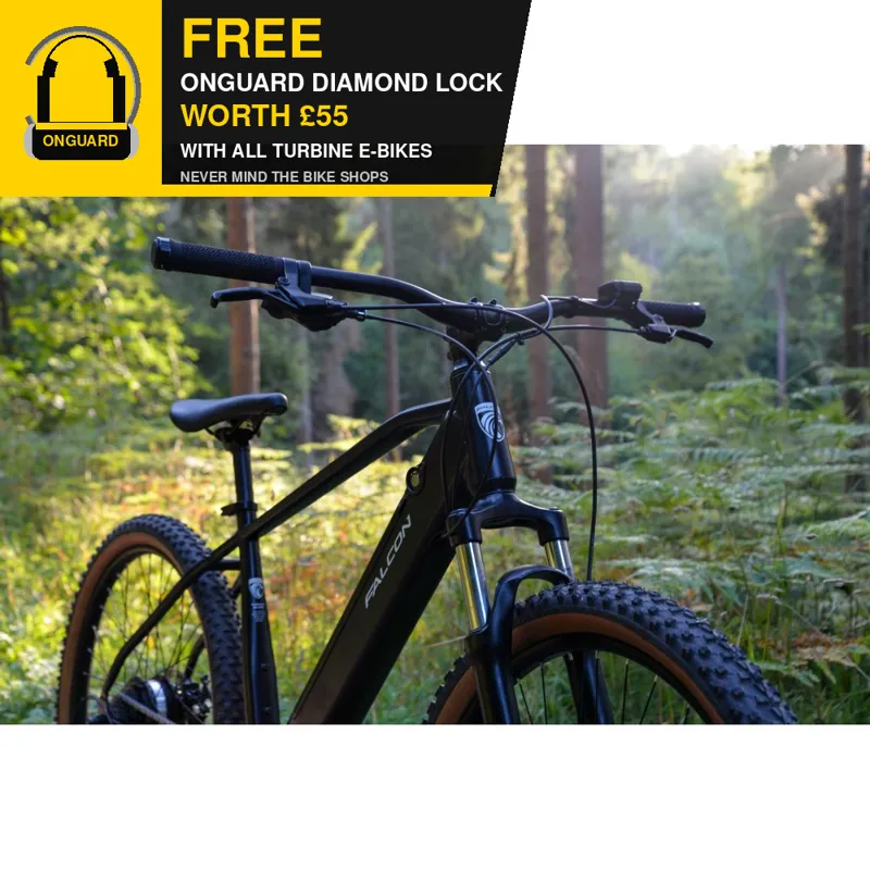 Falcon Turbine 27.5-inch Electric Mountain Bike in Black-8