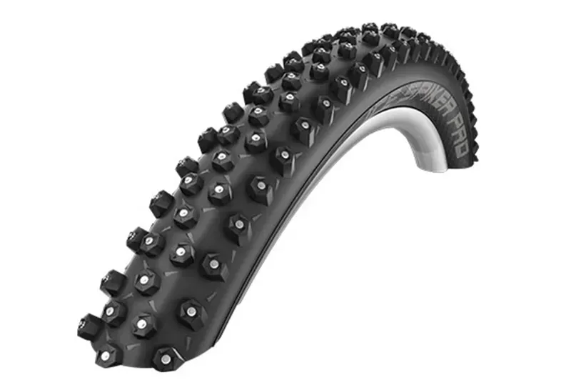 Ice Spiker Pro Raceguard Folding Black